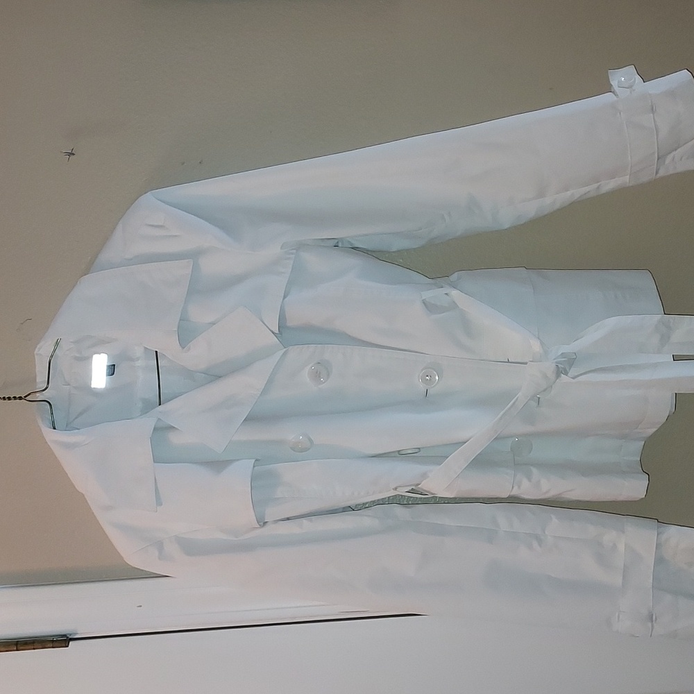 Size Large white jacket Giacca brand